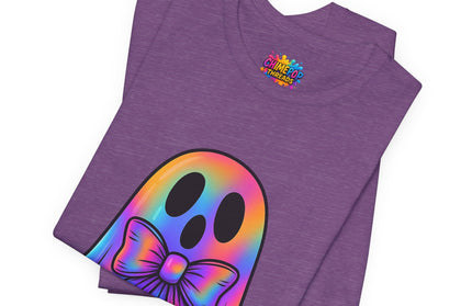 Pastel Ghost with Bow Shirt