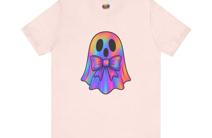 Pastel Ghost with Bow Shirt