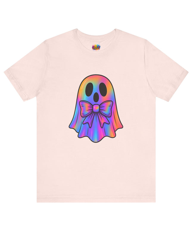 Pastel Ghost with Bow Shirt