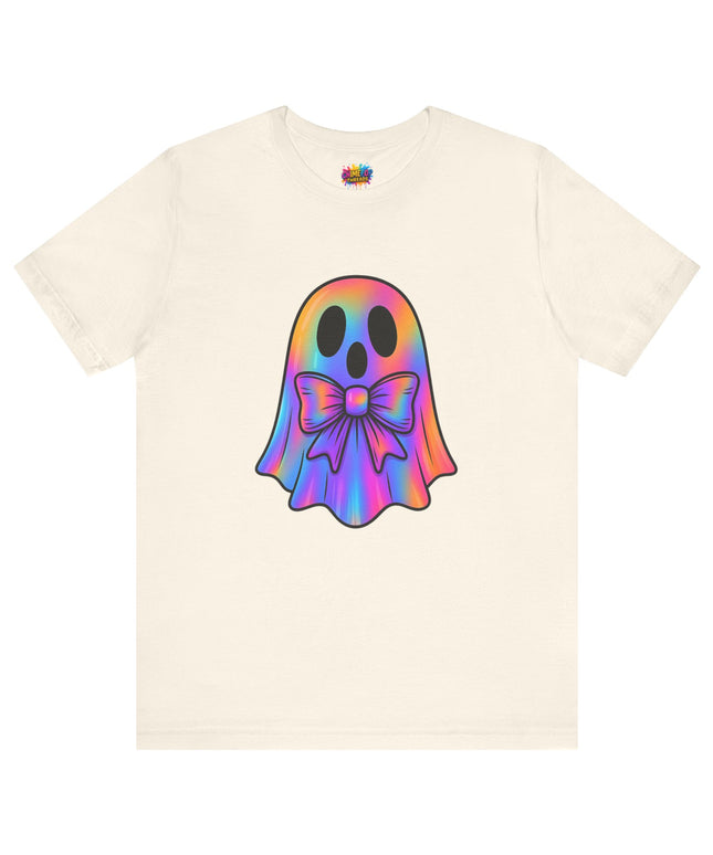 Pastel Ghost with Bow Shirt