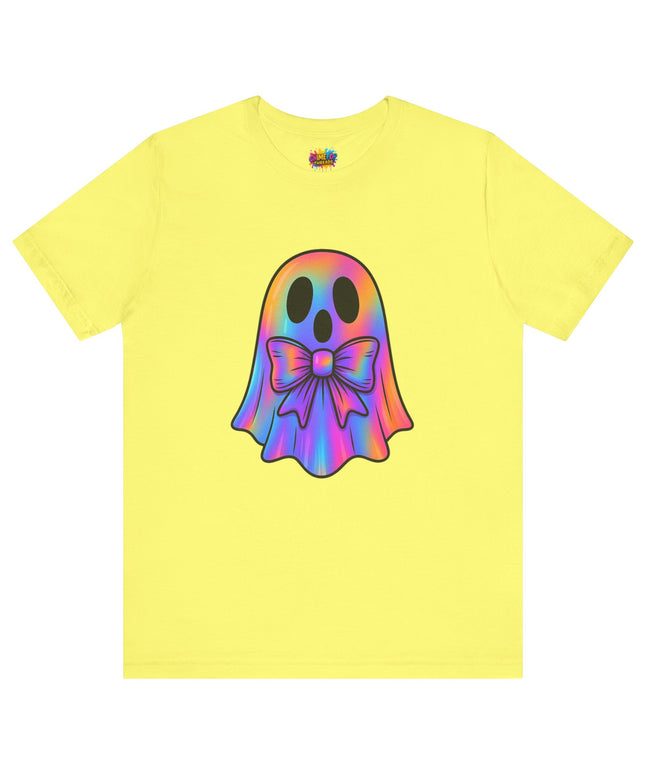 Pastel Ghost with Bow Shirt