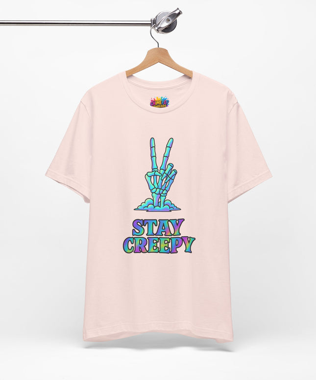 Pastel Grave Peace Skeleton Shirt