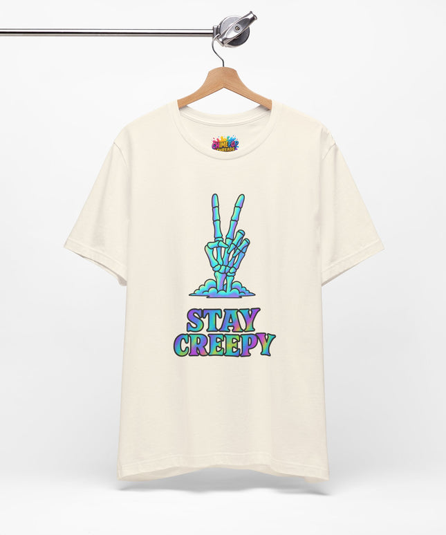 Pastel Grave Peace Skeleton Shirt