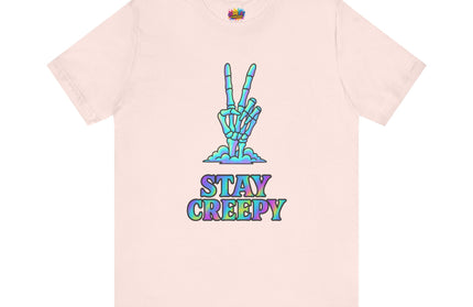 Pastel Grave Peace Skeleton Shirt