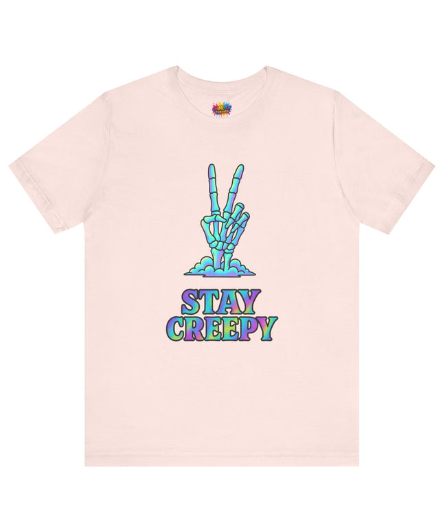 Pastel Grave Peace Skeleton Shirt
