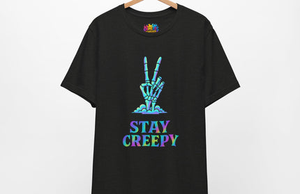 Pastel Grave Peace Skeleton Shirt