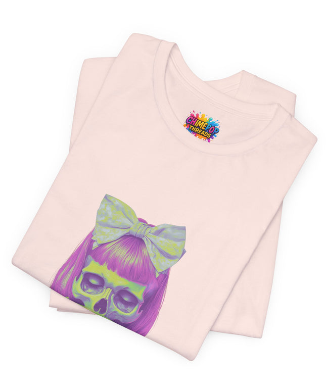 Pastel Skeleton Latte Tee