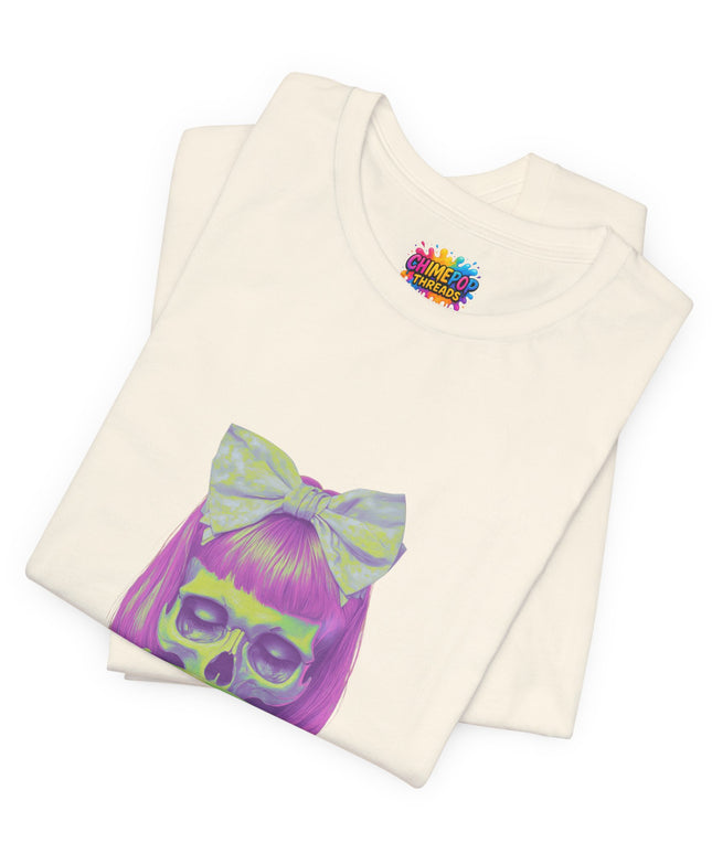 Pastel Skeleton Latte Tee