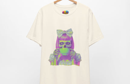 Pastel Skeleton Latte Tee
