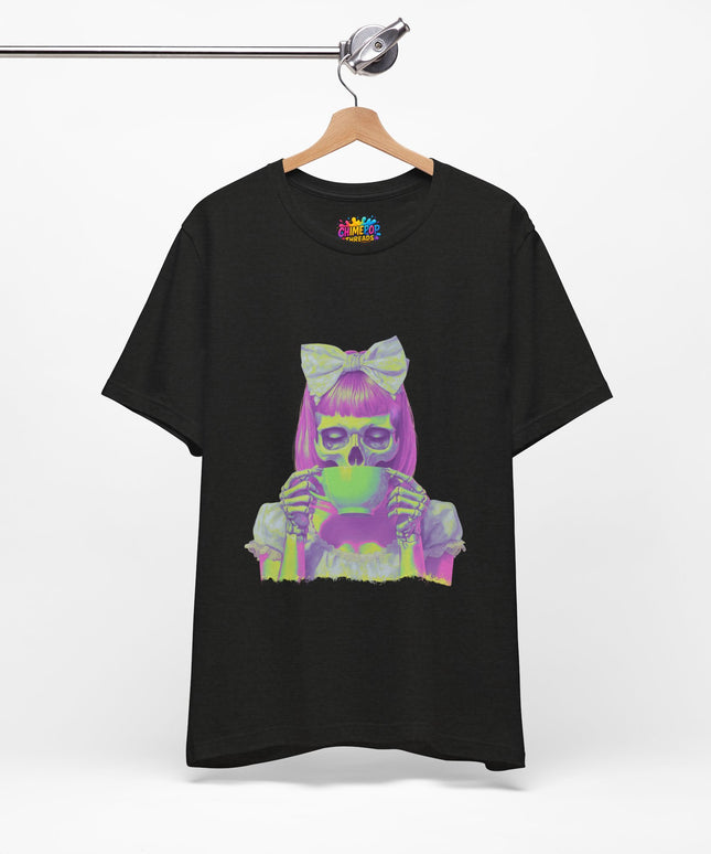 Pastel Skeleton Latte Tee