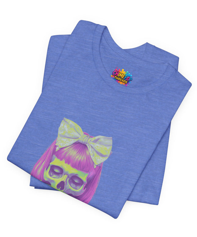 Pastel Skeleton Latte Tee