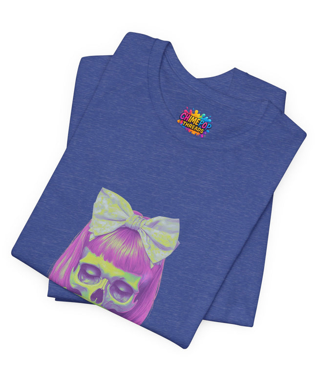 Pastel Skeleton Latte Tee