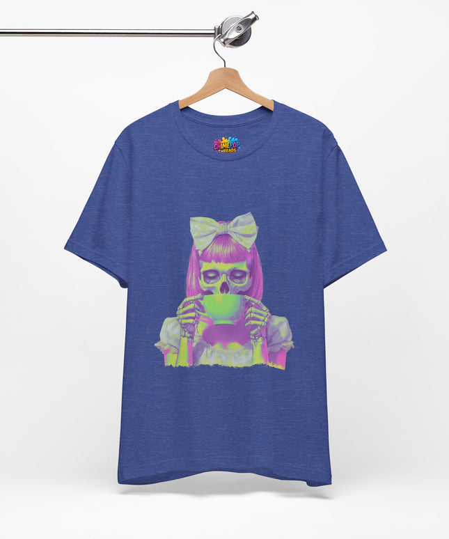 Pastel Skeleton Latte Tee