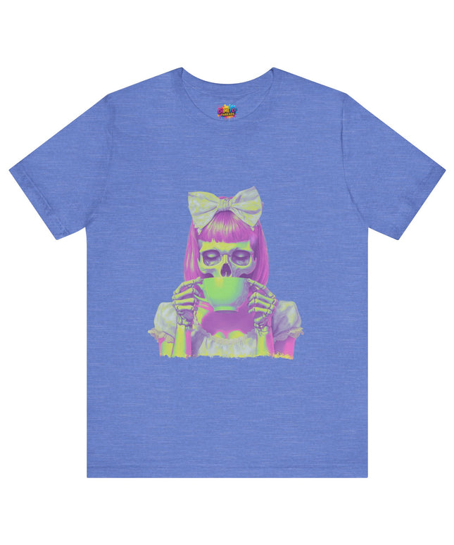 Pastel Skeleton Latte Tee