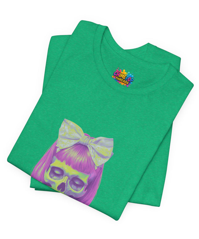 Pastel Skeleton Latte Tee