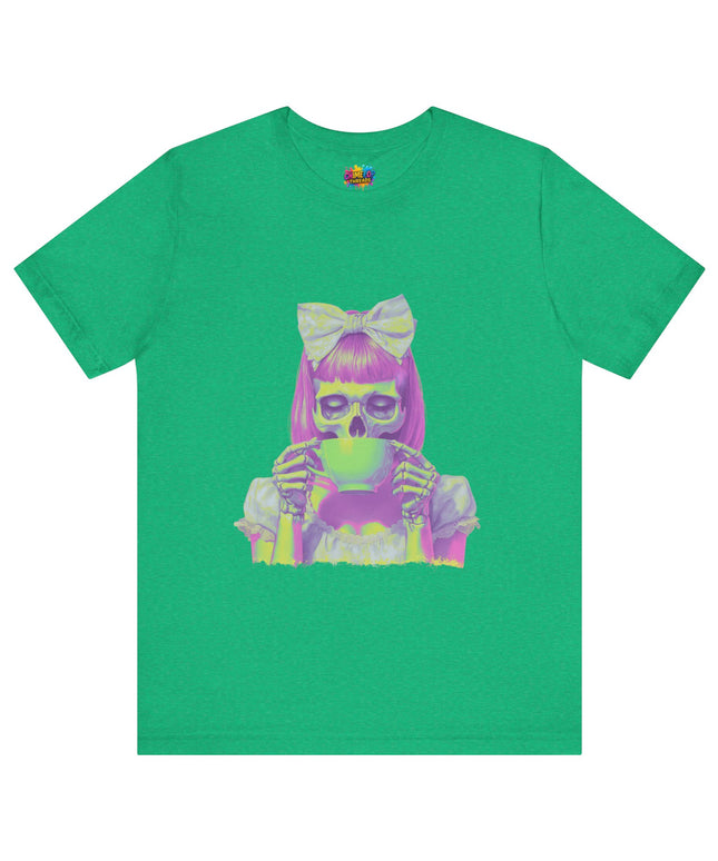 Pastel Skeleton Latte Tee