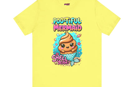 Poo Dressed as Poo-tiful Mermaid T-Shirt