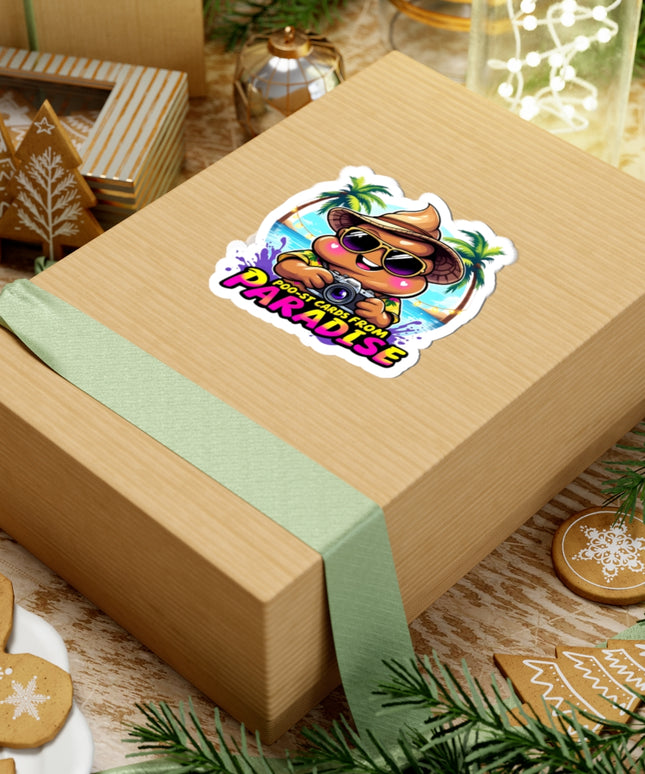 Poo-st Cards From Paradise Adventure ChimePop Stickers