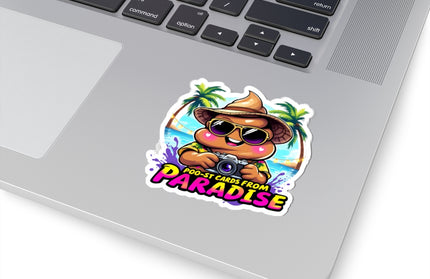 Poo-st Cards From Paradise Adventure ChimePop Stickers