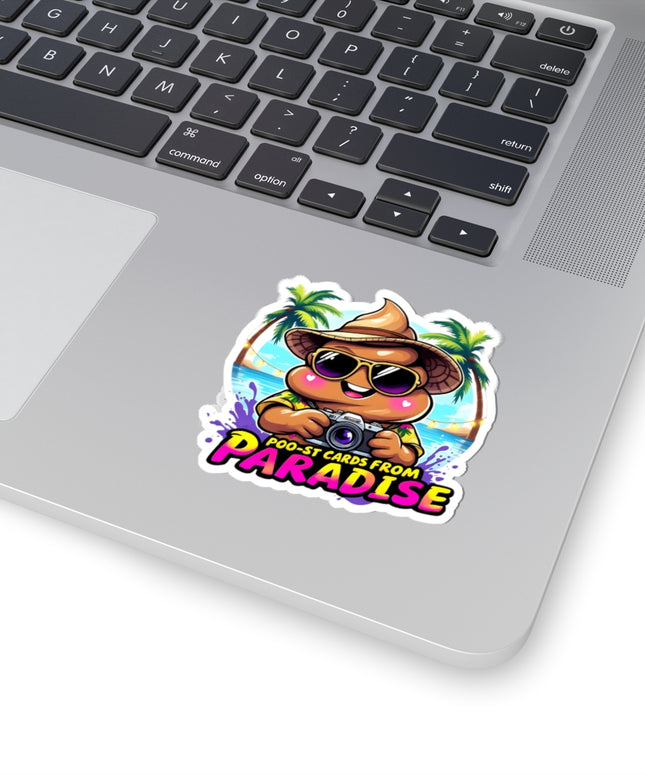 Poo-st Cards From Paradise Adventure ChimePop Stickers