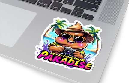 Poo-st Cards From Paradise Adventure ChimePop Stickers