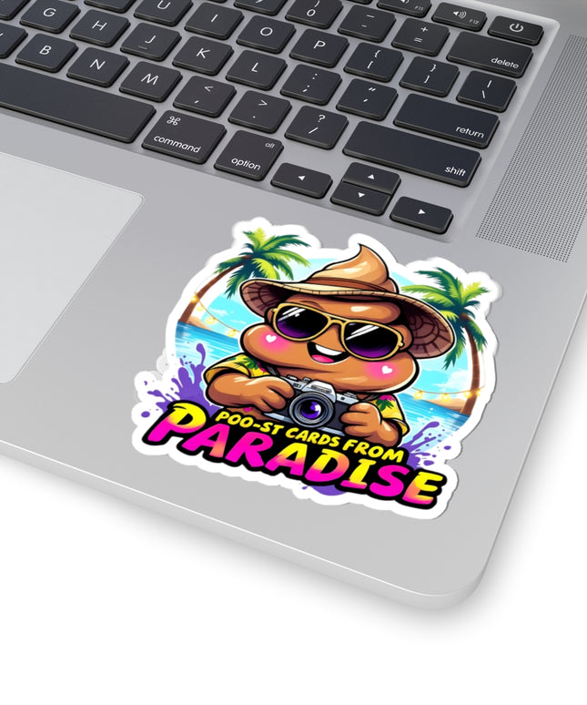 Poo-st Cards From Paradise Adventure ChimePop Stickers