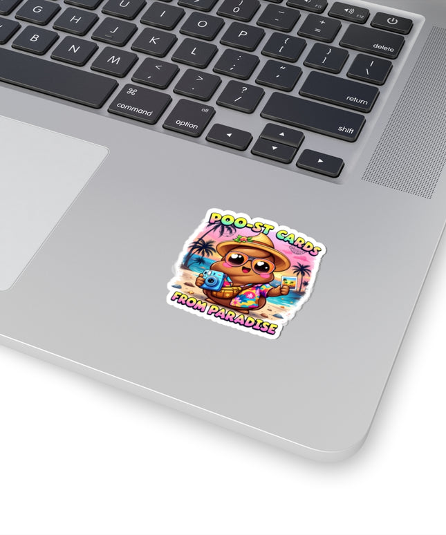 Poo-st Cards From Paradise ChimePop Stickers