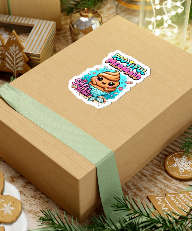 Poo-tiful Mermaid ChimePop Stickers