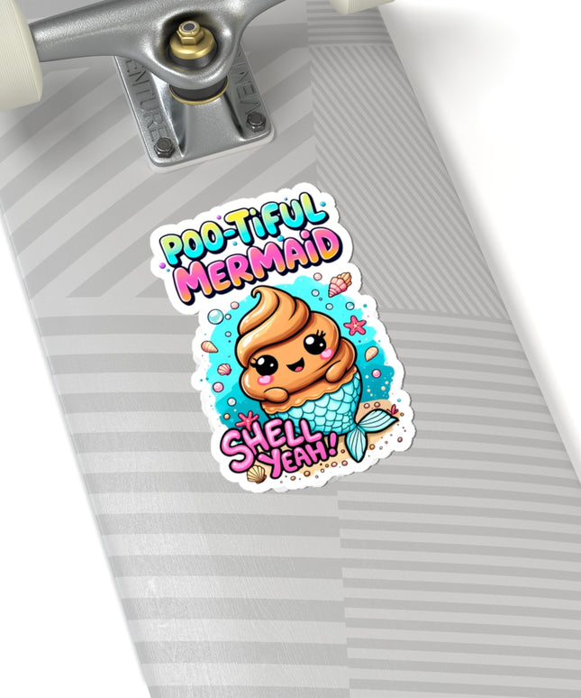 Poo-tiful Mermaid ChimePop Stickers
