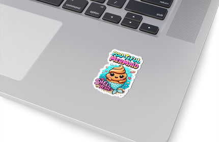 Poo-tiful Mermaid ChimePop Stickers