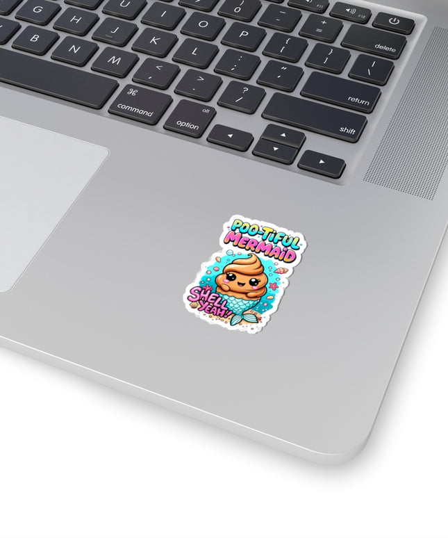 Poo-tiful Mermaid ChimePop Stickers