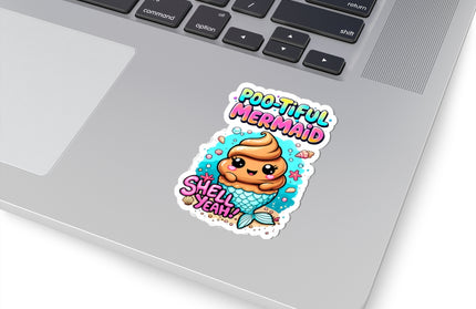 Poo-tiful Mermaid ChimePop Stickers