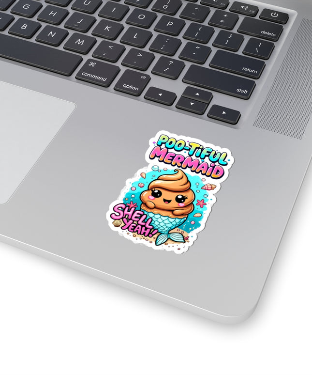 Poo-tiful Mermaid ChimePop Stickers