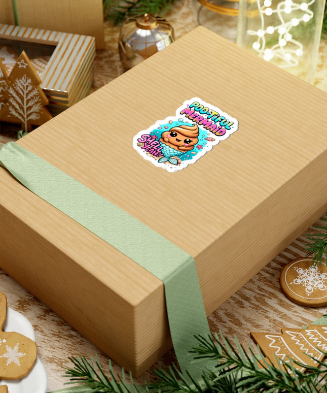 Poo-tiful Mermaid ChimePop Stickers