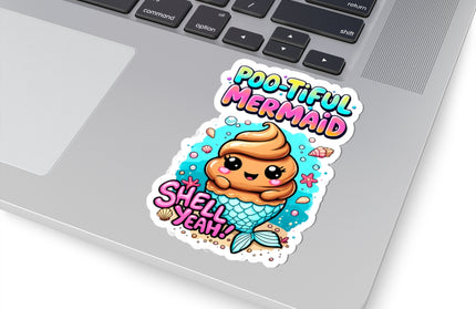 Poo-tiful Mermaid ChimePop Stickers