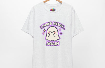 Purple Boo Chibi Ghost Tee