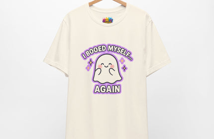 Purple Boo Chibi Ghost Tee