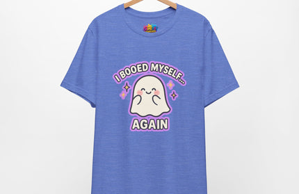 Purple Boo Chibi Ghost Tee