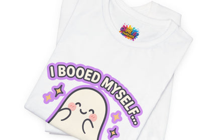 Purple Boo Chibi Ghost Tee