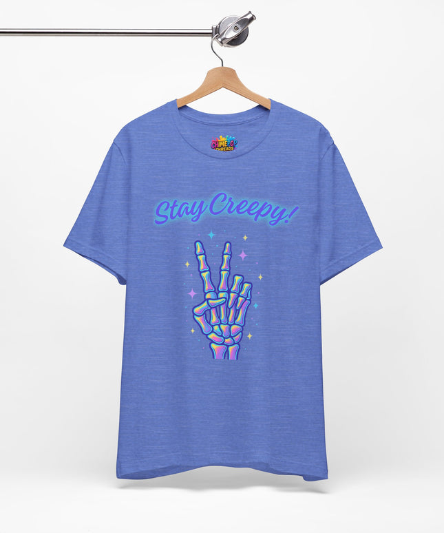 Rainbow Bone Peace Skeleton Tee