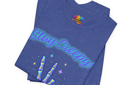 Rainbow Bone Peace Skeleton Tee