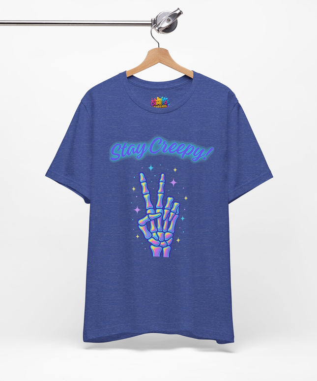 Rainbow Bone Peace Skeleton Tee