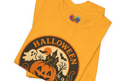 Retro Trick Or Treat Circle Tee