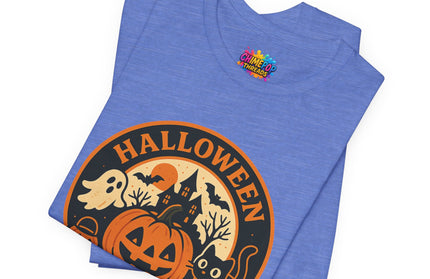 Retro Trick Or Treat Circle Tee