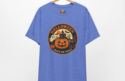 Retro Trick Or Treat Circle Tee