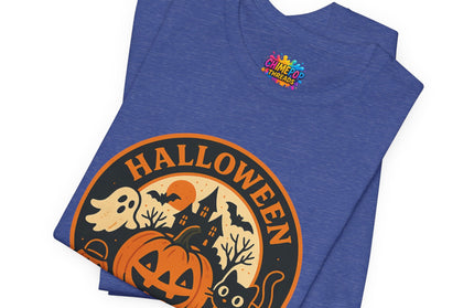 Retro Trick Or Treat Circle Tee