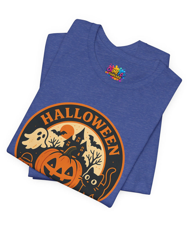 Retro Trick Or Treat Circle Tee