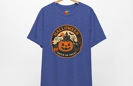 Retro Trick Or Treat Circle Tee