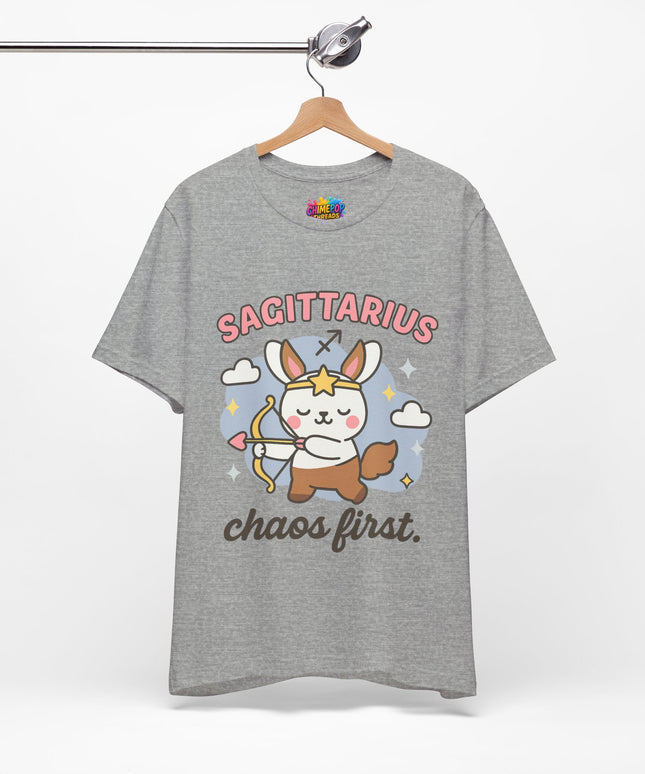 SAGITTARIUS ZODIAC – CHAOS FIRST ZODIAC BUNNY CENTAUR TEE