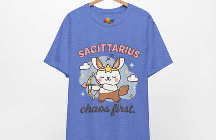SAGITTARIUS ZODIAC – CHAOS FIRST ZODIAC BUNNY CENTAUR TEE